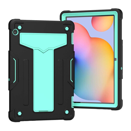 Étui pour iPad 10.2" 9ème Génération avec Support Robuste Noir et Vert 1