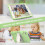 Funda para iPad Mini 4/5 resistente verde con soporte 4