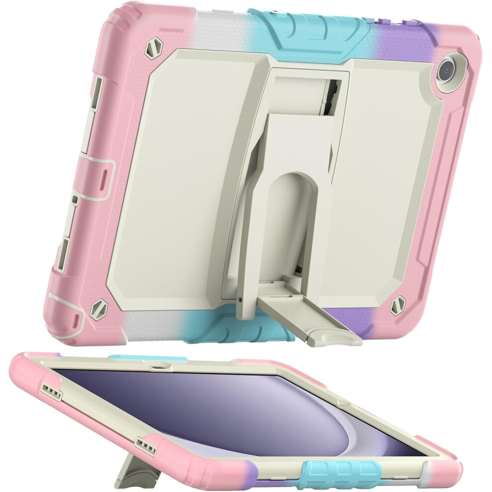 Samsung Galaxy Tab A7 10.4" Case - Heavy Duty Shockproof Cover With Built-In Kickstand For Full Body Drop Protection 5906792656874