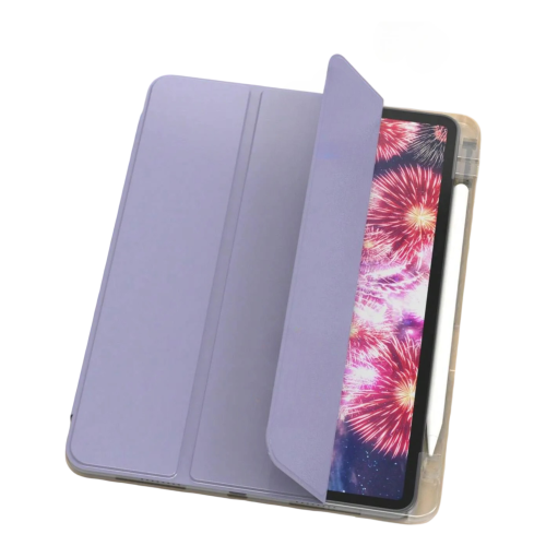 Étui pour iPad Pro 12.9” 2018 Magnétique avec Emplacement pour Stylet Gris 2