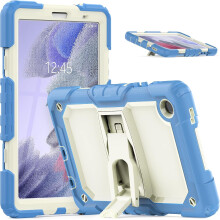 Étui pour iPad Mini 5/4 7.9" avec Support et Bandoulière Bleu