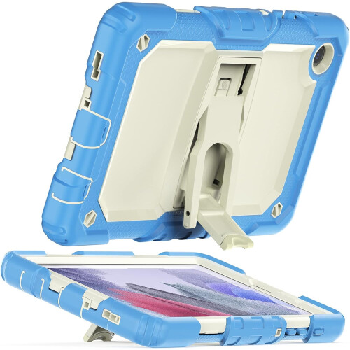 Étui pour iPad Mini 5/4 7.9" avec Support et Bandoulière Bleu 1