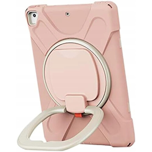 Étui Robuste Rotatif avec Support pour iPad Air 2/Air/Pro 9.7" Rose 1
