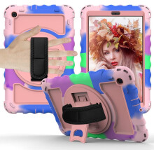 Étui pour Samsung Galaxy Tab A 8.0” Support et bandoulière Coloré