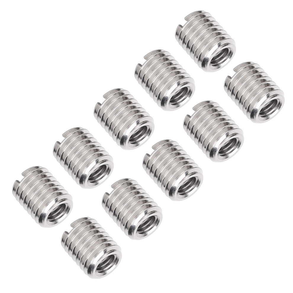 Durable 10Pcs Thread Extension Tool M6x1.0 & M10x1.5 Stainless Steel 3461359416367