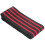 Protective Black & Red Stripe Elbow Wrap: Compression Support 3
