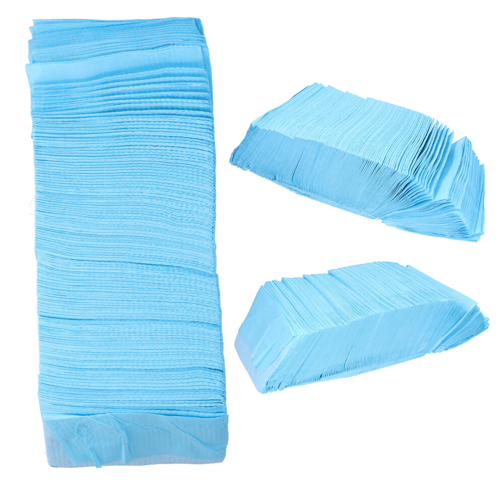 Blue 125Pcs Waterproof Disposable Tattoo Tablecloth 33.5X45cm