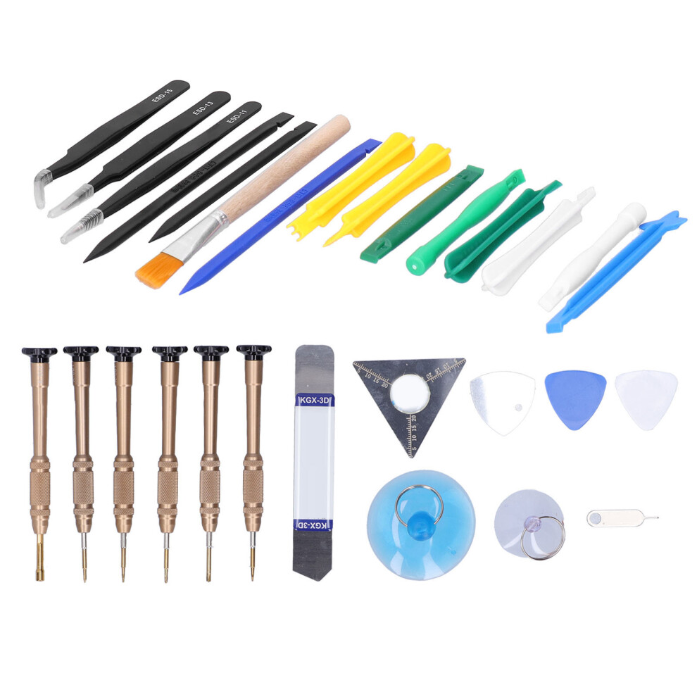 30 In 1 Mobile Phone Disassembly Tool Kit For Iphone/Android Repairs 9391359420856