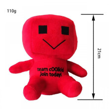 (As shown, red) 30cm Roblox Plush Toy Stuffed Animal Doll Game Character Collectible Soft Plushie