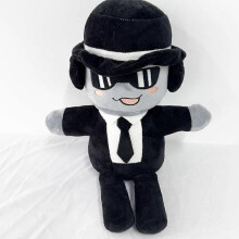 (As shown, shy type) 30cm Roblox Plush Toy Stuffed Animal Doll Game Character Collectible Soft Plushie