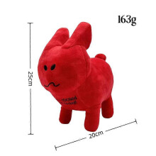 (As shown, Red Rabbit) 30cm Roblox Plush Toy Stuffed Animal Doll Game Character Collectible Soft Plushie