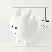 (As shown, white rabbit) 30cm Roblox Plush Toy Stuffed Animal Doll Game Character Collectible Soft Plushie