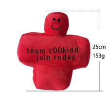(As shown, Red Cross) 30cm Roblox Plush Toy Stuffed Animal Doll Game Character Collectible Soft Plushie