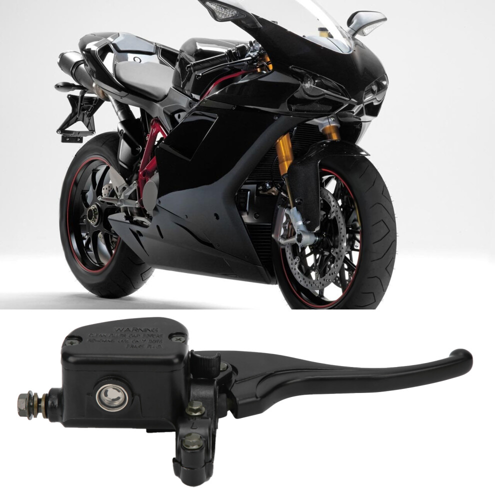 Universal Motorcycle Hydraulic Brake Lever Master Cylinder 7/8In Aluminum 9411359422787