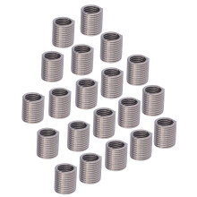 20 Stück M12 x 1,75 SUS304 Draht-Einsatzmutter für Aluminium, Zink, Kunststoff