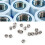 100Pcs M2.5x0.45 Stainless Steel Thread Inserts Repair Nut Kit 15