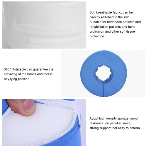 Elevating Leg Rest Cushion for Elderly Breathable AntiBedsore Pad for Bedridden 2