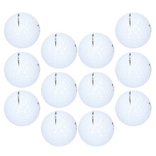 12Pcs Rubber Golf Balls for Driving Range Practice 42.8mm