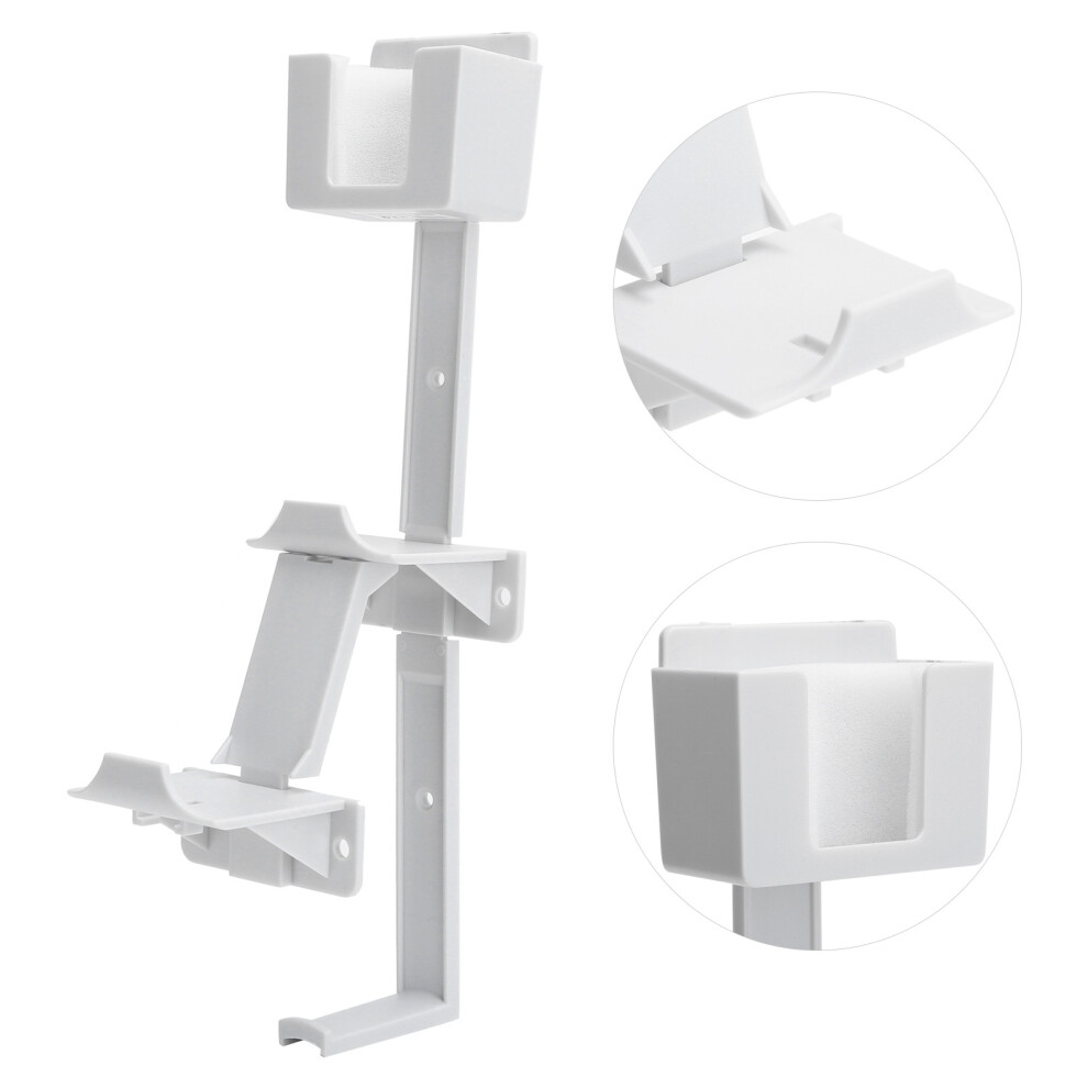 Universal Wall Bracket With Headset Hanger For Ps5/Ps4/Xbox Controllers White 7691359427841