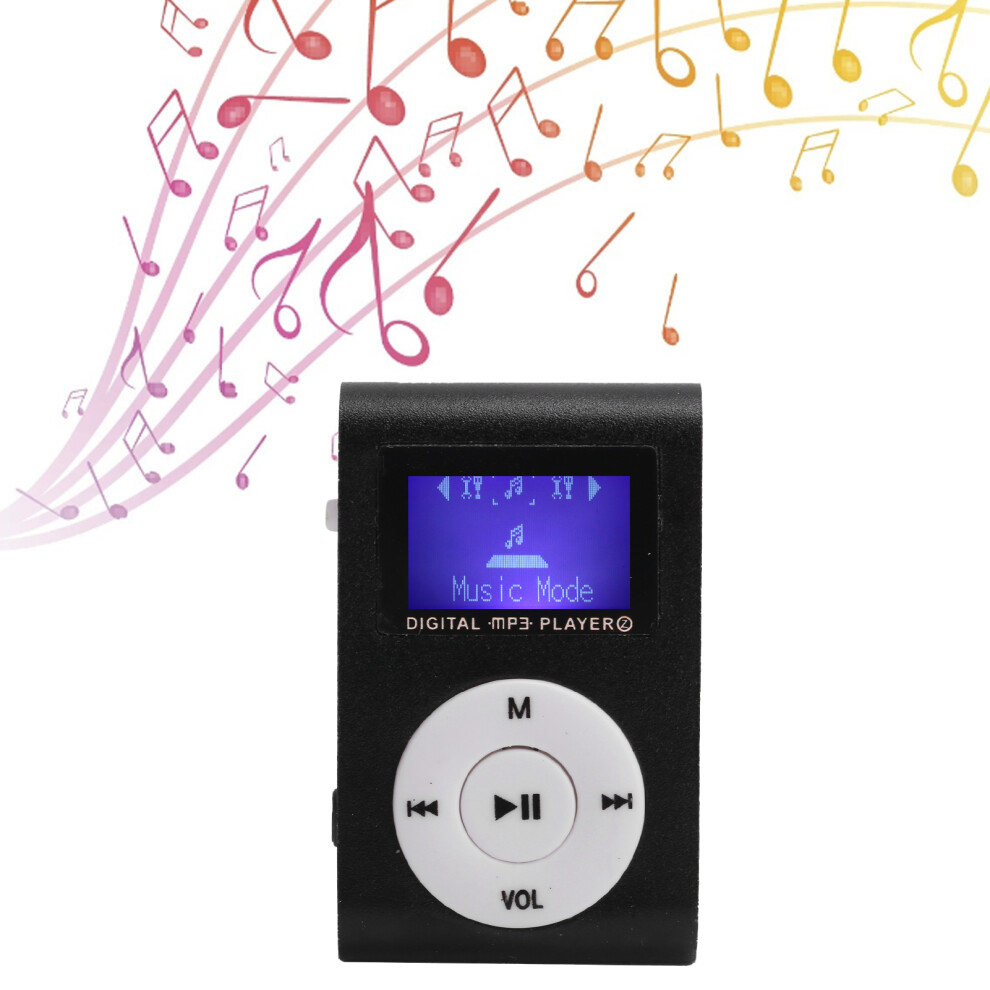 Ultra- Mp3 Player With Backclip And 32Gb Card Support Light/Black 4941359428250