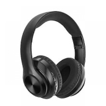 (BLACK) Wireless Headphone Bluetooth Earphone 5.0 Foldablel Deep Bass Stereo Noise Reduction Gaming Headset With Mic For Mobile Pc Xbox