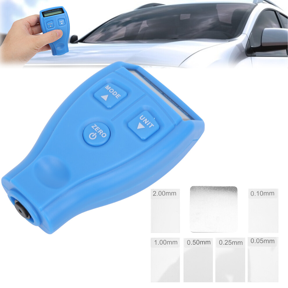 Gm200blue Coating Thickness Gauge For Automotive Paint, 1.80Mm, 10.5Cm 4261359429614
