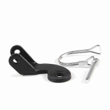 (B) Bicycle towing connector, 5.7cm long, suitable for a variety of bicycles and trailers