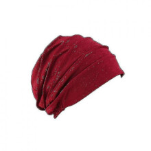 (red) Ladies' chemotherapy berets, available in multiple colors, one size fits all, suitable for all seasons