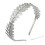 (Silver) Goddess Greek Gold Leaf Crown Headdress 1