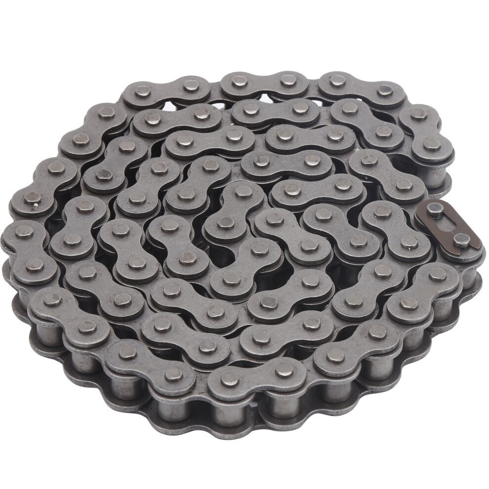 530 76 Heavy Duty Steel Chain With Connector For Motorcycle Atv Off-Roader 6911359430599