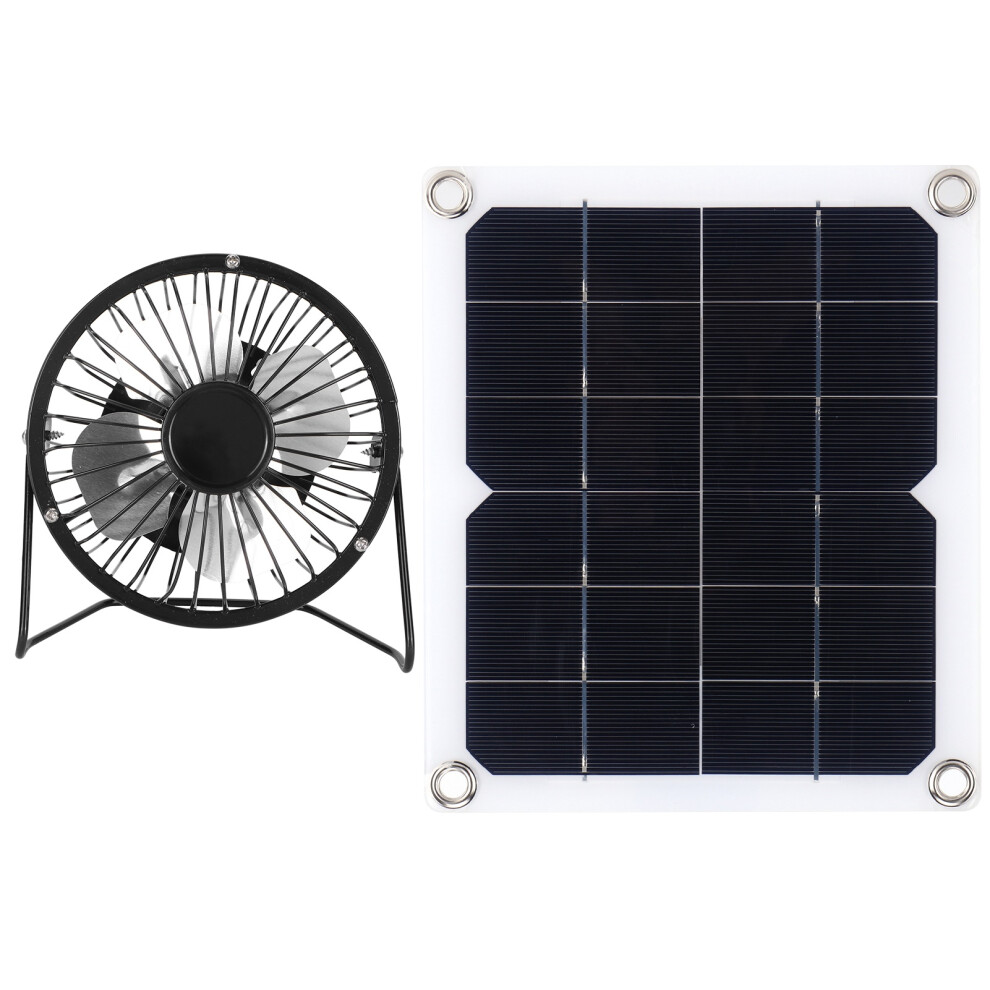 10W Monocrystalline Solar Panel With Cooling Fan For Pet Dog House 9361359431800