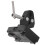 V-Lock Battery Mount D-Tap Adapter, Plastic Plate, Black, 1-4.2cm 4