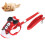 Red Grid Cat Vest with Adjustable Leash EscapeProof Harness M 14