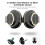 08S Wireless Bluetooth Headset HiFi Sound Telescopic Foldable White E-Sports 11