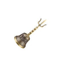 Extra Loud Buddhist Bell Handcrafted Cer Supply For Meditation