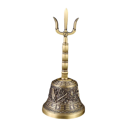 Extra Loud Buddhist Bell Handcrafted Cer Supply For Meditation 1