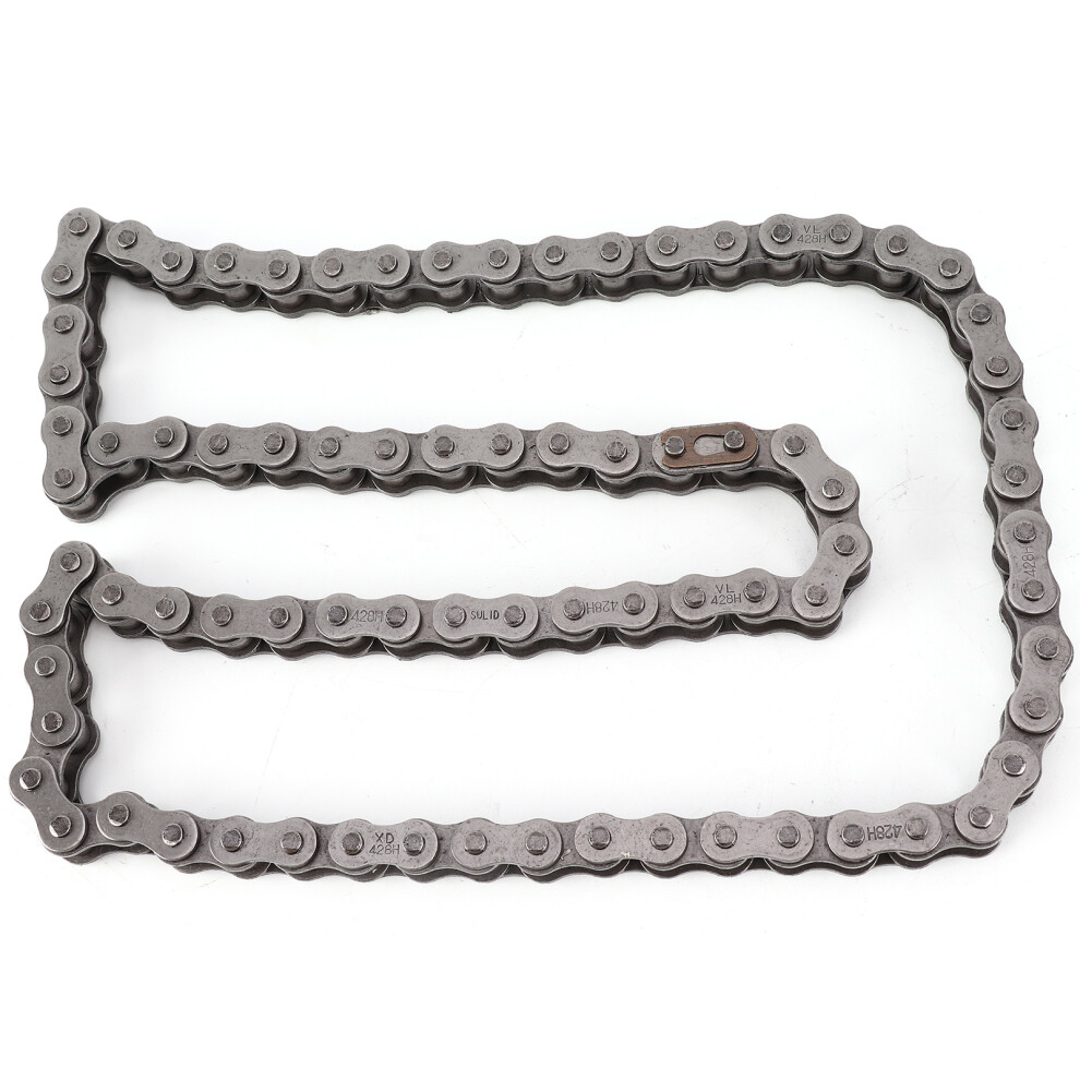 Motorcycle Atv Off-Roader 428H Steel Chain 80 Links Heavy Duty Replacement 8481359435453