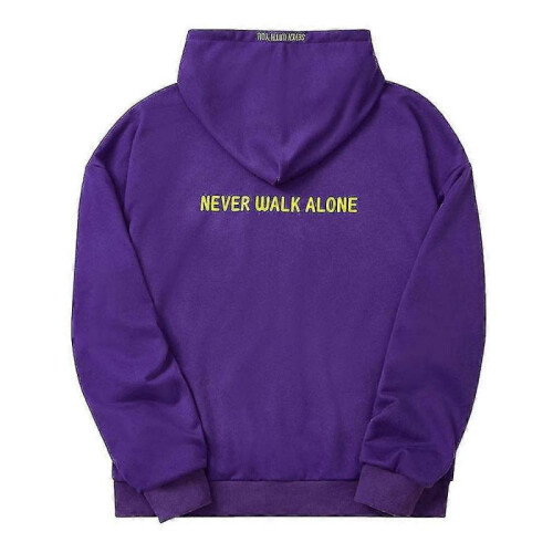 (S) Unisex Drawstring Hoodie K-pop Jimin Same Long Sleeves Active Sweatshirt High Quality