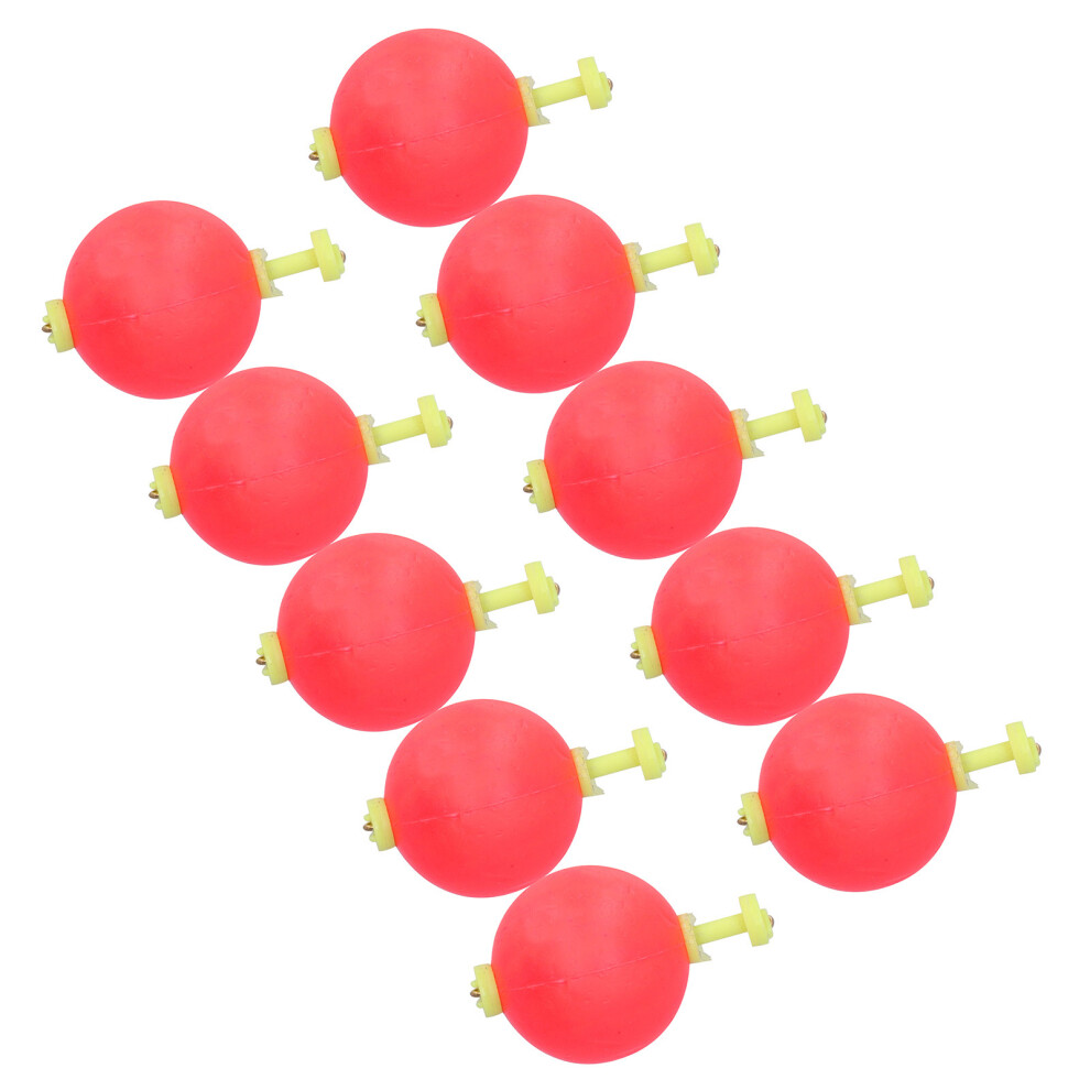 10pcs EVA Fishing Foam Spring Floats Bobbers Kit, Round, Solid, MultiPurpose-image-OPC-PMTQW96-NEW