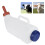 4L Kalb Milchflasche mit Griff Abnehmbare Nippel 10