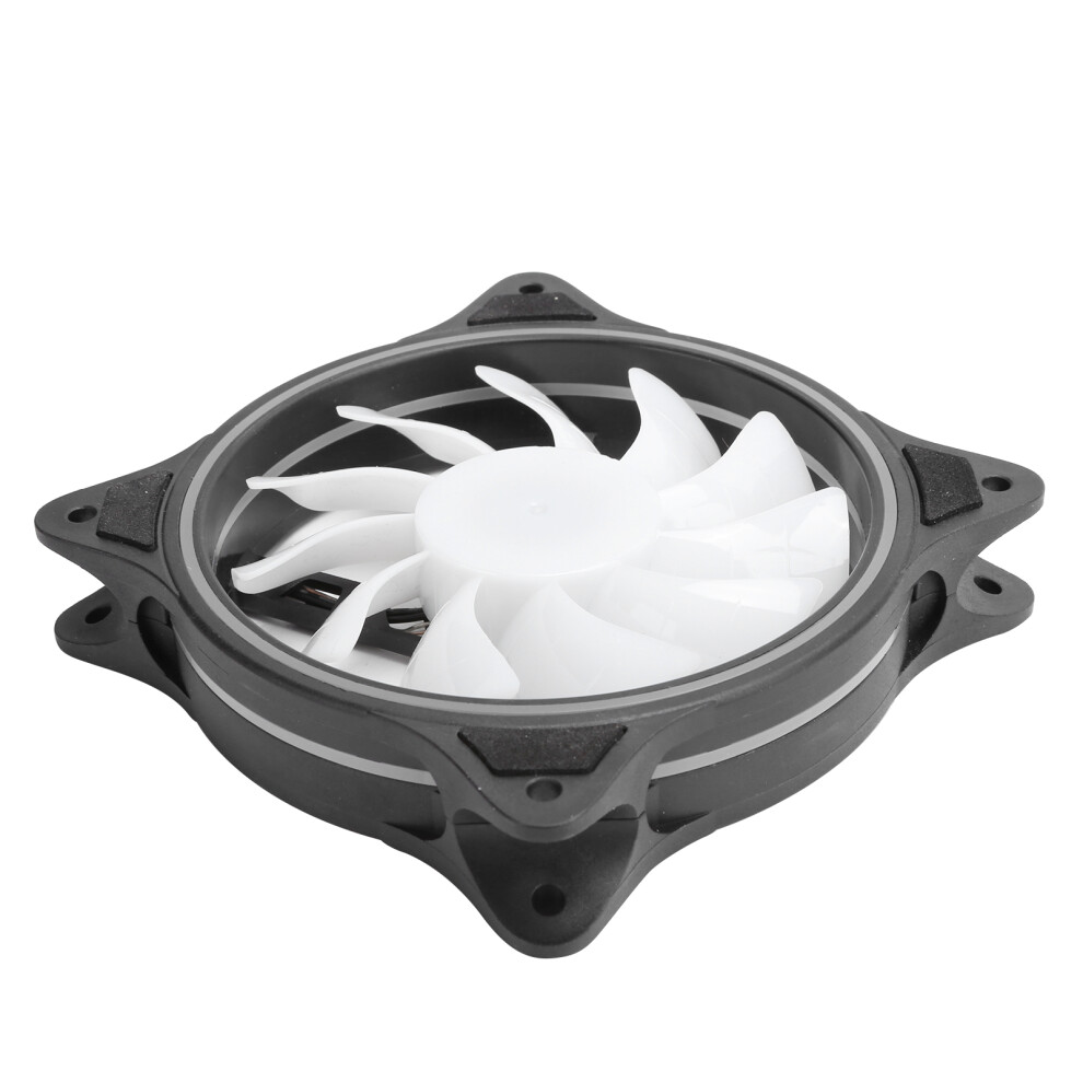 Desktop Chassis Cooling Fan 11 Blades Low Noise Large Air Flow Radiator Black 7891359438162