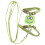 Green Adjustable Cat Harness with Leash AntiLost Escape-Proof Pet Strap 2
