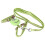 Green Adjustable Cat Harness with Leash AntiLost Escape-Proof Pet Strap 3