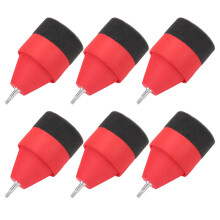 6pcs EVA Sponge Arrowheads 6.2mm Broadheads for Archery CS Activities