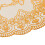 Gold PVC Table Mats 2 Pack with Coasters for Dining Table & Wedding Decor 3