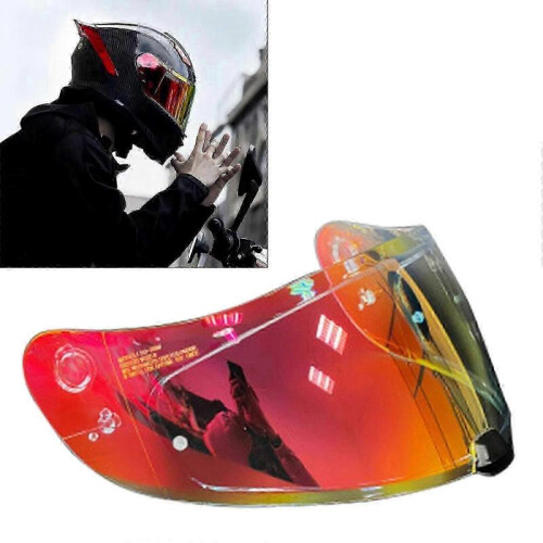 (Gold) Motorcycle helmet visor, suitable for HJC C70, multiple colors available, scratch-resistant 1