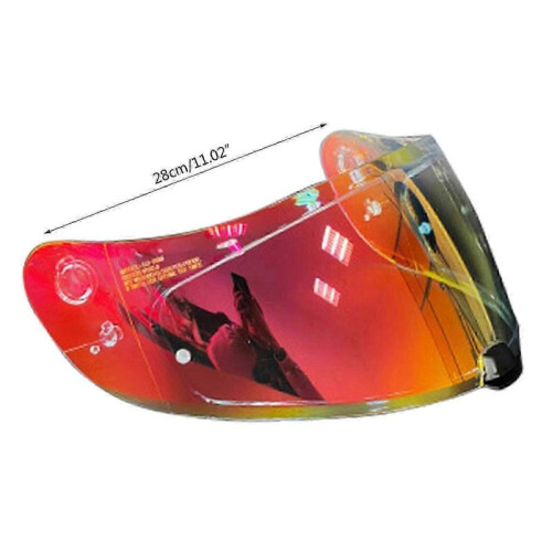 (Gold) Motorcycle helmet visor, suitable for HJC C70, multiple colors available, scratch-resistant 2