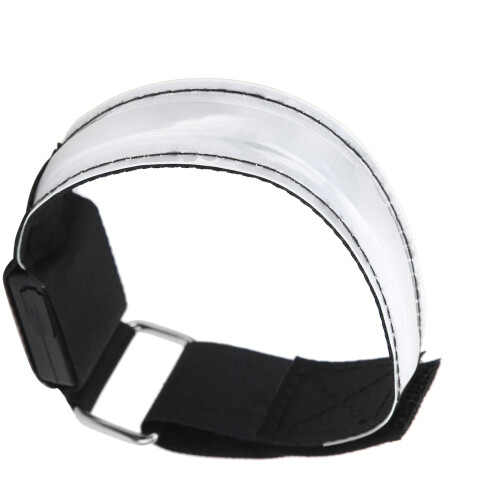 Reflective LED Armband Light for Night Running - White & Rechargeable 2
