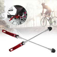 2pcs Bike Quick Release Skewers Steel Aluminum Rear Front 145mm 185mm