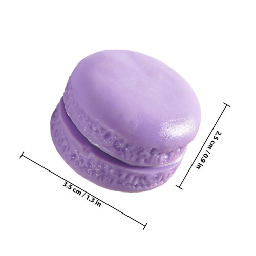 5Stk PVC Macaron Modelle, Simulierte Dessert Dekoartikel 1